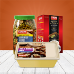Masala Chai (Tea) + Fig & Dates Sweet Bar + Moringa (Murunga Keerai) Mixture